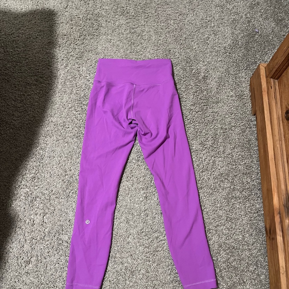 lululemon athletica Purple Leggings- 25”